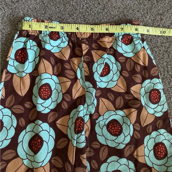 Floral Patterned Ruffle Pants - Picture 5 of 7